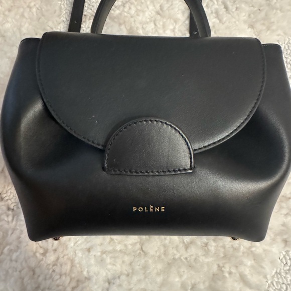 Polene Black Crossbody Bag - Picture 3 of 8